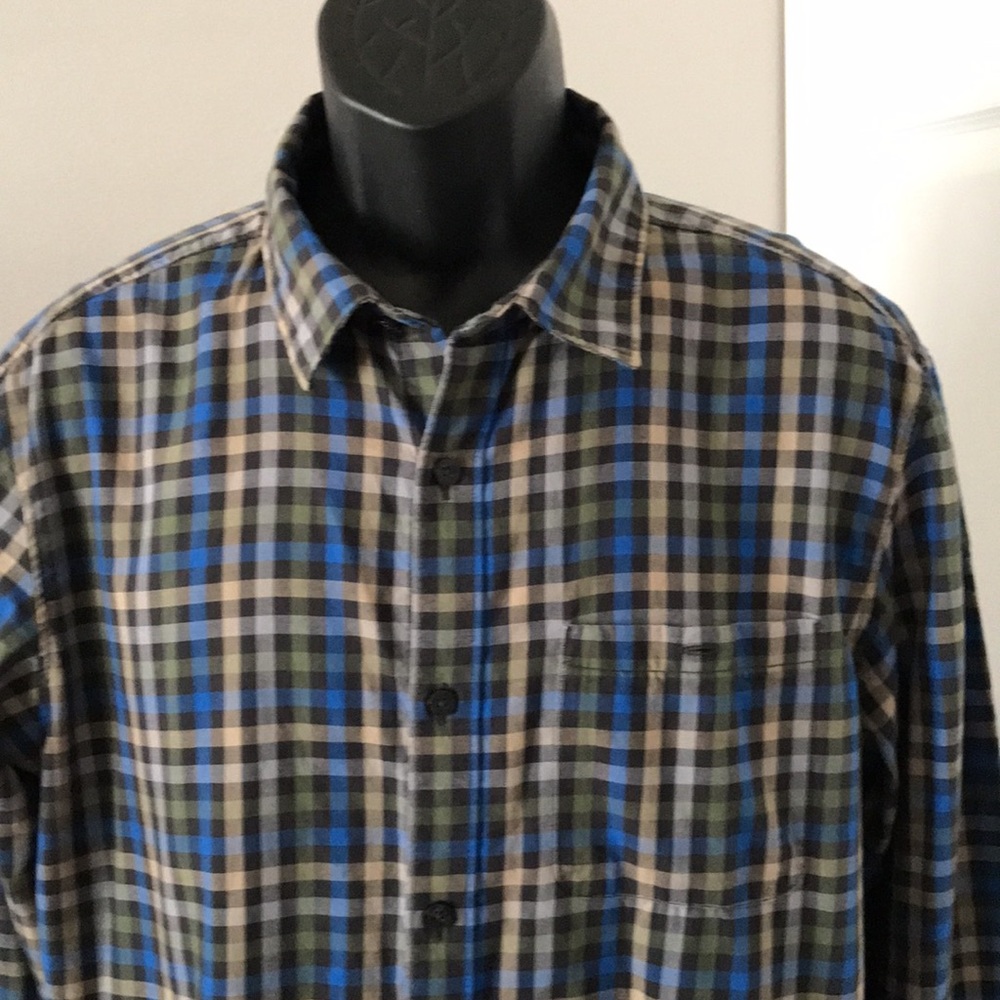 THE NORTH FACE Mens Long Sleeves Checked Shirt | L